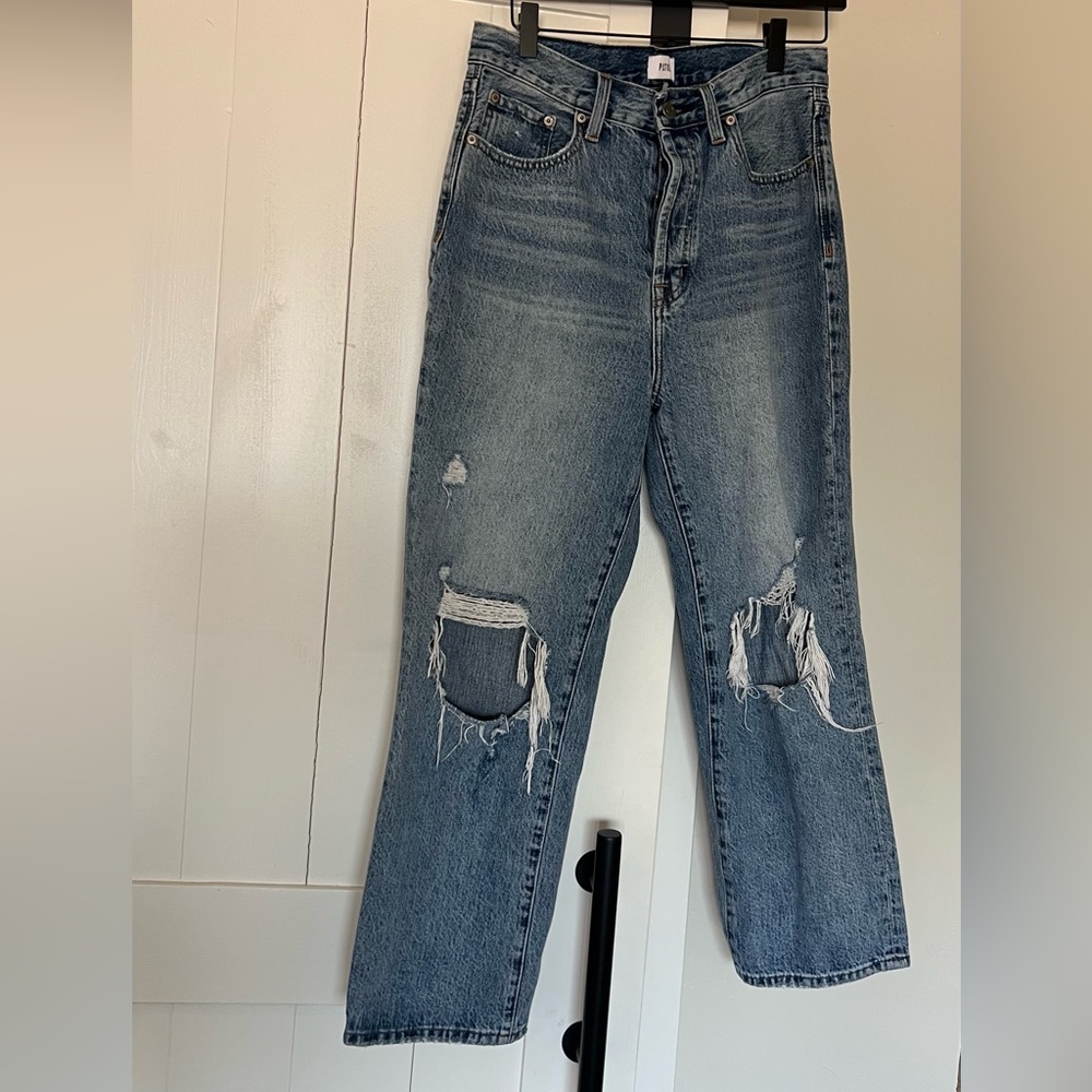 Pistola high rise cropped jeans